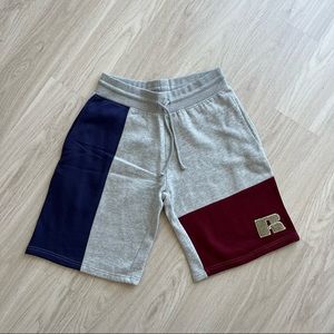 Russell Athletics Colorblock Shorts Sz L NWT